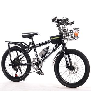 Vélo de montagne pour enfants 18 pouces Pédale ordinaire Double frein à disque Panier avant Vélo cadeau - Product Image 4