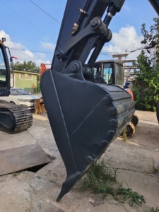 Pelle sur chenilles Hyundai 220-9S d'occasion incluse Moteur Pompe à engrenages Roulement PLC 1 an Équipement de machines de construction Corée - Product Image 2