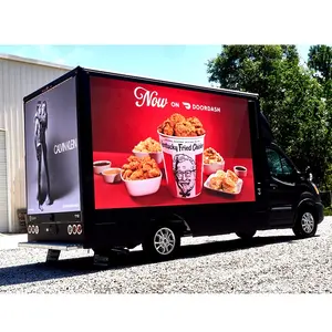 टैक्सी शीर्ष डिजिटल प्रदर्शन टैक्सी शरीर विज्ञापित वाहन शीर्ष छत प्रकाश बॉक्स ट्रक विज्ञापन स्क्रीन प्रदर्शन के लिए रियर शरीर