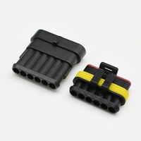 Connecteur de câble automobile à 6 trous 282090-1 282108-1 avec fils, prises étanches pour voiture, fiche auto étanche