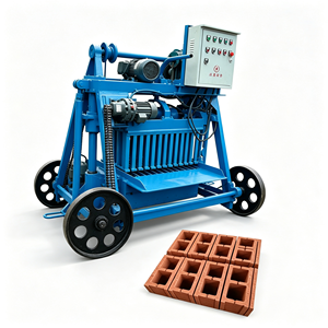 Machine à Briques Semi-Automatique WT2-25 pour la Fabrication de Briques en Terre Cuite, Équipement de Construction de Maisons Rurales pour le Marché des Zones Rurales Africaines - Product Image 5