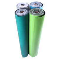 Tapis esd vert à Dissipation statique à 2 couches pour ligne de production électronique, réparation de téléphones portables, tapis esd