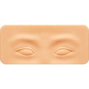 Coussin en silicone imperméable pour la pratique du tatouage PMU, idéal pour l'entraînement au maquillage des sourcils, pour les académies de beauté et les débutants. - Product Image 1