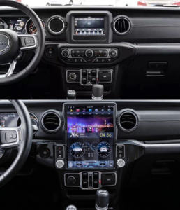 เครื่องเล่นมัลติมีเดียแอนดรอยด์ระบบ GPS นำทางรถยนต์เครื่องบันทึกวิดีโอขนาด13นิ้วอัตโนมัติแรปเตอร์คาร์เพลย์2018 2021 - Product Image 5