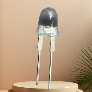 Đèn LED đỏ siêu sáng 1 watt DIP Bóng đèn công suất cao hình viên đạn 10 mm có khung đỡ thô - Product Image 2