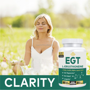 Coenzima Q10 PQQ OEM EGT, Ácido Alfa Lipoico, Extracto Herbal, Apoyo Inmunológico, Energía Celular para Adultos, Súper Antioxidante - Product Image 4