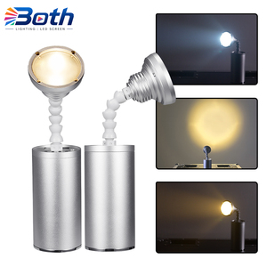 ไฟสปอตไลท์ LED ขนาดเล็ก 10W แบบพกพา ใช้แบตเตอรี่แบบชาร์จได้ ควบคุมแบบไร้สาย สำหรับงานแต่งงานในร่ม - Product Image 1