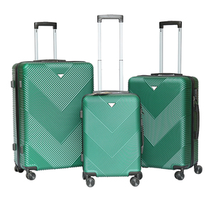 Luggage Factory ABS Durable Travel Trolley Luggage Bag Luxury Carry-on <strong>Suitcase</strong> Sets Spinner Caster <strong>Light</strong> Weight <strong>Large</strong> Capacity - Product Image 2