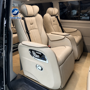 Sedile <span class=keywords><strong>Auto</strong></span> di Lusso con Massaggio ad Aria e Reclinabile, Sedili VIP in Pelle di Lusso per <span class=keywords><strong>WV</strong></span> Multivan Caravelle - Product Image 2