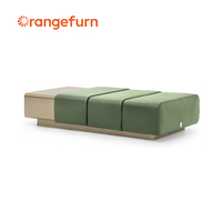 Orangefurn Nouvelle Collection : Ensemble de Salon Modulaire Design Postmoderne (Canapé, Banc, Table Basse, Meuble TV) pour Villa et Appartement