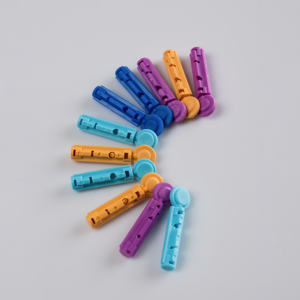 <span class=keywords><strong>Lanceta</strong></span> de sangre de seguridad activada por presión estéril desechable médica - Product Image 6