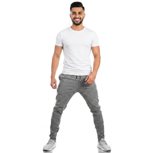 Pantalon de jogging unisexe Smart Fit, respirant, léger, en toile de coton, pantalon de sport, de loisirs, de jogging d'hiver - Product Image 1