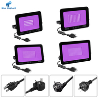 Projecteur LED UV noir personnalisé 80W 100W 150W IP66 pour discothèque, soirée, club