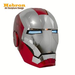 Armure portable Iron Man à commande vocale, style MK42, avec lumière, pour cosplay, accessoire de costume <span class=keywords><strong>Avengers</strong></span>, jouet de jeu de rôle pour adultes - Product Image 1