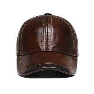 Gorra de Béisbol de Cuero Importada Personalizada, Diseño Delgado de 6 Paneles, Estilo Deportivo Vintage, Transpirable, Moderna, Personalizable con Estampado - Product Image 5