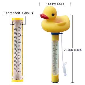 Kapalı açık plastik yüzen yüzme havuzu termometre paramparça dayanıklı - Product Image 2