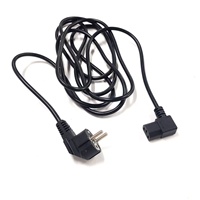 Norme européenne Cee 7/7 Prise Schuko à angle droit Iec C13 Cordon d'alimentation secteur Rallonge pour PC Ordinateur PDU Serveurs