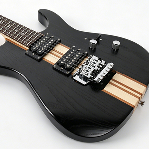 <b>Stringed</b> Instruments Bullfighter D-300 High Grade Two Shake One Piece Matte <b>Black</b> and Matte Colors Guitar - Product Image 5