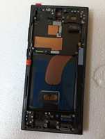 Écran LCD d'origine pour Samsung S21 S22 S23 S24 Ultra, écran tactile, panneau digitaliseur, assemblage complet avec/sans cadre