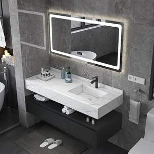 1500MM Modern Design Full Set Solid Wood Double Sink Vanity <strong>Bathroom</strong> - Product Image 5