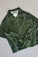 Maillot de football vintage MZN CLUB 88 imprimé toile d'araignée pour homme, coupe oversize, streetwear, délavé à l'acide, 100 % polyester tricoté