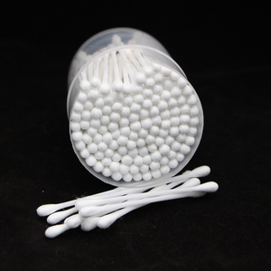 120 cotons-tiges en plastique à double tête rotative, doux pour usage quotidien - Product Image 3