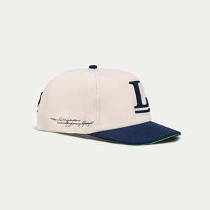 Casquettes <span class=keywords><strong>de</strong></span> baseball vintage personnalisées en acrylique bicolores, casquette non structurée style A-frame, casquette snapback streetwear avec <span class=keywords><strong>broderie</strong></span> chaîne - Product Image 6