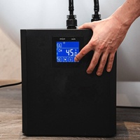 Refroidisseur d'eau LG 220/110V refroidi par eau avec pompe filtrante, machine de récupération de bain de glace pour plongée à froid, vente à chaud