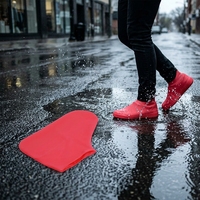 Bottes de pluie, équipement de camping imperméable, accessoire de protection contre la pluie, fabriqué en Chine