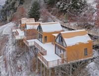 Production en usine de villas modulaires préfabriquées, hôtels à assemblage rapide, maisons de villégiature, glamping, résidences, imperméables et ignifuges