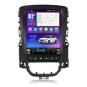 NaviFly Tesla navigasi GPS mobil 8 core, layar IPS Android 8 core 8 + 128GB untuk Buick Verano Opel Astra J 2009-2015 dengan SWC