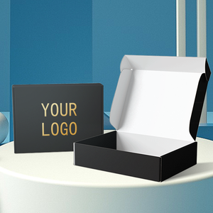 High quality custom printed logo corrugated shipping mailing boxes cardboard recycled apparel mailer packaging paper box