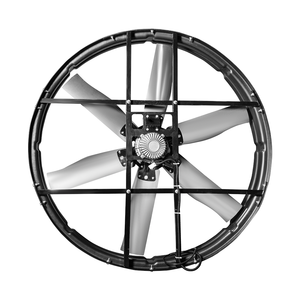 Ventilador de Panel Redondo con Motor EC de Ahorro Energético y Control Inteligente IoT para Refrigeración Sostenible de Grandes Instalaciones - Product Image 2