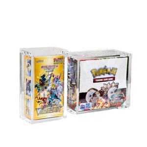 Custodia personalizzata in acrilico trasparente collezione in versione inglese durevole Plexiglass Card ETB UPC SPC TCG custodia in acrilico - Product Image 1