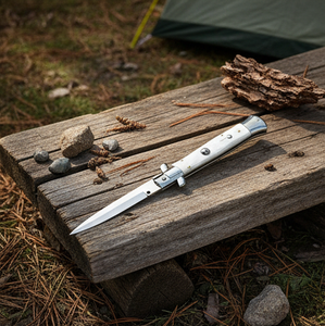 Couteau <span class=keywords><strong>de</strong></span> poche pliant à lame courbée en acier inoxydable personnalisé pour le camping en plein air, la <span class=keywords><strong>survie</strong></span>, la chasse, le bricolage, qualité OEM disponible - Product Image 5