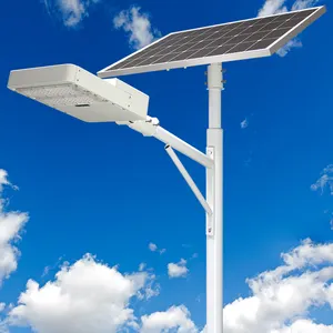 MPPT charging aluminium outdoor waterproof 60w 80w 100w solar street light system price