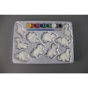 Moldes de Yeso 3D de Animales Hechos a Mano Personalizados 2025, Kit de Manualidades de Pintura de 10 Pulgadas para Niños - Product Image 2