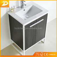 Meubles-lavabos contemporains autoportants au design moderne pour salle de bain