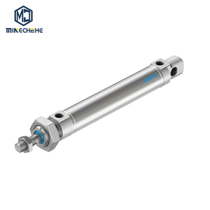 Cylindre rond DSNU-25-100-PPS-A avec DSNU-32-100-PPS-A et DSNU-40-100-PPS-A pour système d'automatisation pneumatique - Product Image 1