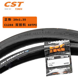 Pneus C S T originaux 20x1.35 20x1 1/8 C1288 60TPI <span class=keywords><strong>Speedway</strong></span> et chambre à air presta valve pour BMX racing - Product Image 5