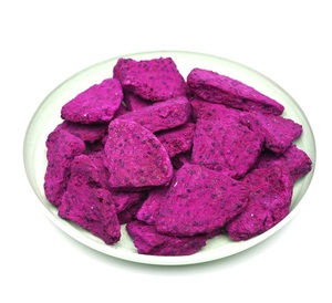 Rodajas de Fruta del Dragón Liofilizadas Naturales al por Mayor, Crujientes de 5-7mm, Snack Saludable <span class=keywords><strong>a</strong></span> Granel - Product Image 5