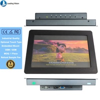 Monitor Layar Sentuh Resistif Industri Terpasang di Panel dengan Antarmuka USB/DVI, Layar 8-21.5'' Resolusi 1280x1024, Bersertifikasi CE, Garansi 1 Tahun