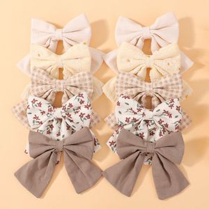 Набор из десяти предметов, заколка для волос с милым принтом, для девочек, аксессуар для волос в школьном стиле, Осень-зима - Product Image 1