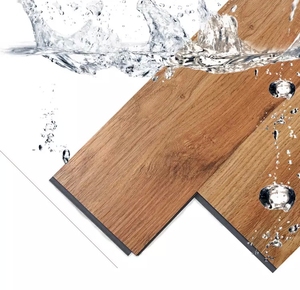 Precio barato impermeable Tabla de spc, haga <span class=keywords><strong>clic</strong></span> <span class=keywords><strong>en</strong></span> suelos para cuarto de baño - Product Image 1
