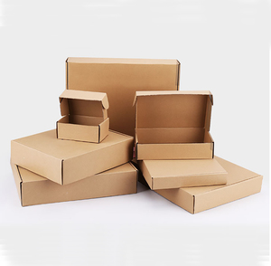 Scatole a Forma di Aereo All'Ingrosso Grezze per Spedizioni Express Piccole in Carta Laminata Opaca per Imballaggio Alimentare in Pronta Consegna - Product Image 5
