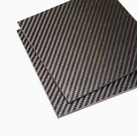 Plaque en fibre de carbone mate 3K, taille personnalisée, plaque composite