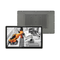 PC industriel à écran tactile LCD + double écran 18,5 pouces, étanche IP65, personnalisable, Win10/11/Linux en option