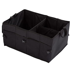 Có Thể Gập Lại Mở Rộng Xe Thân Tổ Chức Màu Đen Đóng Mở Snack Lưu Trữ Tổ Chức Thùng Cho <span class=keywords><strong>SUV</strong></span> Sedan - Product Image 1