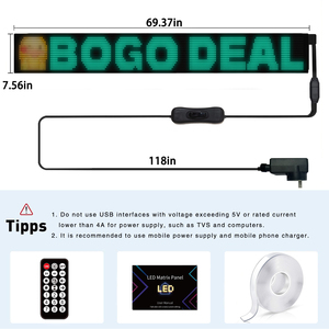 16*192 <span class=keywords><strong>LED</strong></span> ma trận Bảng điều chỉnh linh hoạt CuộN đóng gói tự Sticker cửa sổ quảng cáo <span class=keywords><strong>LED</strong></span> hiển thị dấu hiệu cho cửa hàng cửa hàng xe Trung Tâm Cửa Sổ - Product Image 3