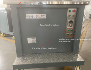 <span class=keywords><strong>PP</strong></span> PA PE PS ABS Nhựa PET Hạt Cutter/Pelletize Máy/Tái Chế Hạt Nhựa Cutter - Product Image 4